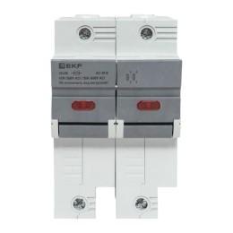 Предохранитель-разъединитель DF 22х58 2п (тип ПВЦ) EKF df222-e