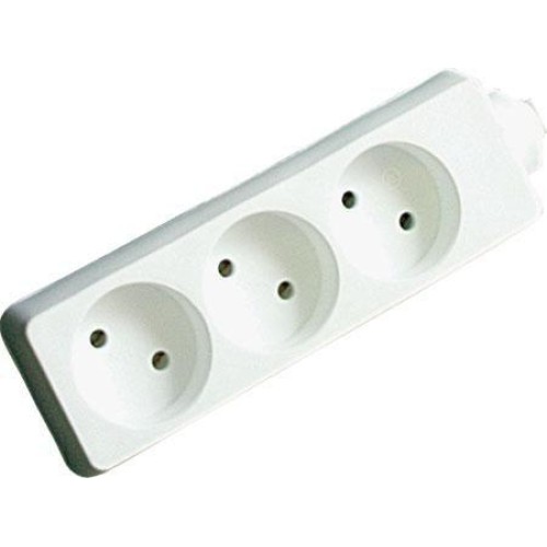 Удлинитель 3х3м без заземл. 10А IP20 S 3х3 2.2кВт Volsten 9301