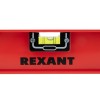 Уровень алюминиевый "Рельс" 800мм 3 глазка (1 поворотный) Rexant 12-9212
