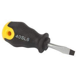 Отвертка SL 6х40мм шлицевая двухкомпонентная рукоятка ЭРА Б0055864