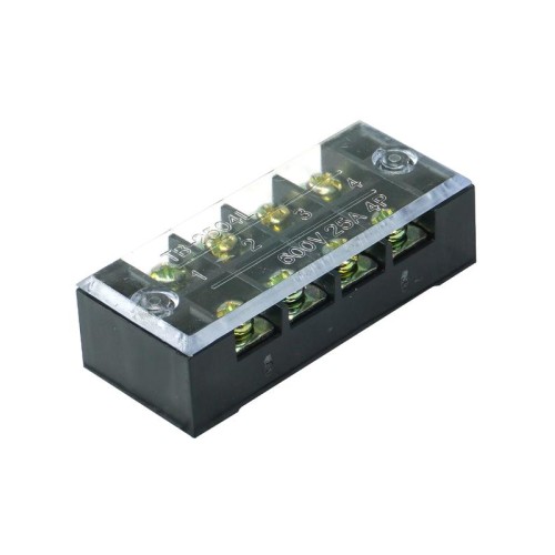 Блок зажимов ТВ-2504. 25А. 4 клеммные пары IP30 Электротехник ET522085