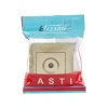 Розетка телевизионная проходная TV СП ASTI IP20 в сборе золото. LEZARD 7081-3636-129