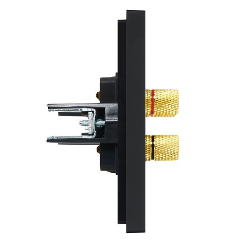 Аудиорозетка 4-м FORTE&PIANO FP139 черн. IEK FP-S40-K02