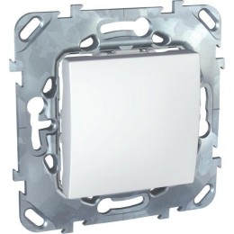 Переключатель проходной 1-кл. СП Unica 10А IP20 (сх. 6) механизм бел. SchE MGU5.203.18ZD