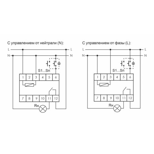 Реле импульсное BIS-413i (установка на DIN-рейку; с встроенным таймером; для нагрузки с больш. пуско