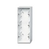 Коробка для открытого монтажа 3 поста Basic 55 альп. бел. ABB 2CKA001799A0976