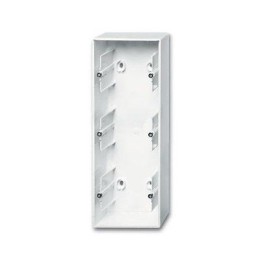 Коробка для открытого монтажа 3 поста Basic 55 альп. бел. ABB 2CKA001799A0976