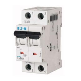 Выключатель автоматический модульный 2п C 40А 4.5кА PL4-C40/2 EATON 293146