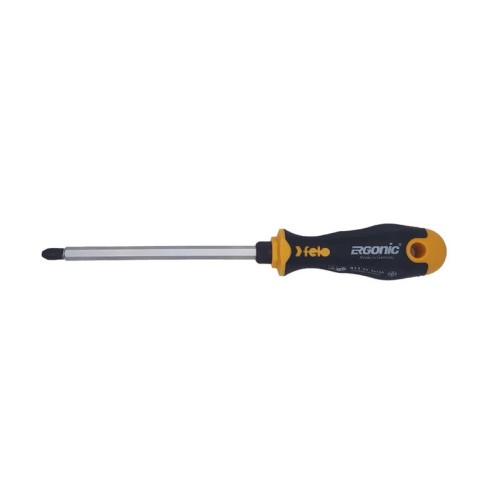 Отвертка крестовая с шестигранным лезвием Ergonic PZ 3х150 FELO 41130540
