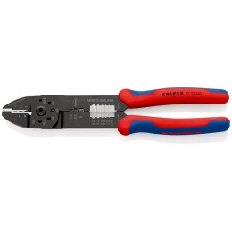 Пресс-клещи для резки и зачистки кабеля 3 гнезда Knipex KN-9722240SB