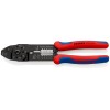 Пресс-клещи для резки и зачистки кабеля 3 гнезда Knipex KN-9721215B