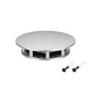 Крепление MOONLIGHT-BASE-ROUND-D18-S Silver металл Arlight 046084