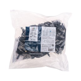 Гирлянда светодиодная "Нить" 20м 200LED син. 18Вт 230В IP67 постоян. свечение провод каучук черн. (н