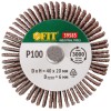 Диск лепестковый для дрели радиальный 40х20х6мм Р 100 FIT 39585