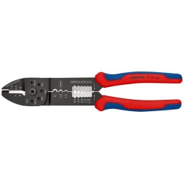 Пресс-клещи для резки и зачистки кабеля 3 гнезда Knipex KN-9732240