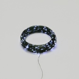 Гирлянда светодиодная "Роса" 30м 300LED бел. IP20 230В с контроллером провод зел. Neon-Night 303-275