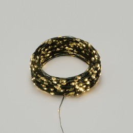 Гирлянда светодиодная "Роса" 50м 500LED тепл. бел. IP20 230В с контроллером провод зел. Neon-Night 3