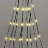Гирлянда светодиодная из росы с макушкой на елку 9 нитейх2м 200LED тепл. бел. эффект водопада 230В N