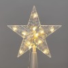 Гирлянда светодиодная из росы с макушкой на елку 9 нитейх2м 200LED тепл. бел. эффект водопада 230В N