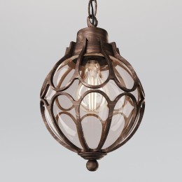 Светильник Via 1х60Вт E27 IP44 подвесной Maytoni O024PL-01G