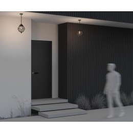 Светильник Via 1х60Вт E27 IP44 подвесной Maytoni O024PL-01G