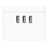 Удлинитель "Куб" 2х1.3м 3USB 2.4А+зарядное устройство 1кв.мм EKF UBA-CUB-3-WC