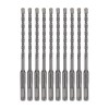 Бур по бетону 6x160мм SDS PLUS (уп.10шт) Kranz KR-91-0011-4