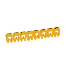Маркер каб. 0.15-0.5кв.мм CAB3 "L" черн. на желт. фоне (уп.300шт) Leg 038121