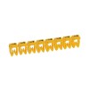 Маркер каб. 0.15-0.5кв.мм CAB3 "T" черн. на желт. фоне (уп.300шт) Leg 038129