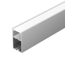 Профиль с экраном SL-LINE-3667-2500 ANOD+OPAL 2.5м алюм. Arlight 020463