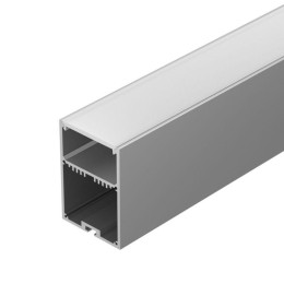 Профиль с экраном SL-LINE-4970-2500 ANOD+OPAL 2.5м алюм. Arlight 020466