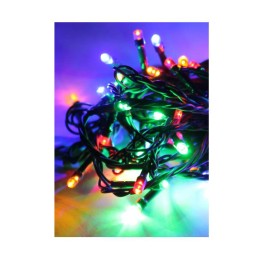 Гирлянда светодиодная 140LED зел. провод 12.8м (11.3+1.5) 8 режимов мигания IP20 мультиколор Космос