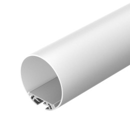 Профиль с экраном SL-ROUND-D60-2500 ANOD+OPAL 2.5м алюм. Arlight 020474