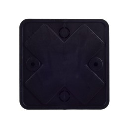 Коробка распаячная ОП 75х75х28 (6 клемм 6кв.мм) черн. IEK UKO10-075-075-028-K02