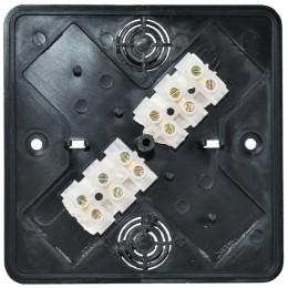 Коробка распаячная ОП 100х100х29 (6 клемм 6кв.мм) черн. IEK UKO10-100-100-029-K02