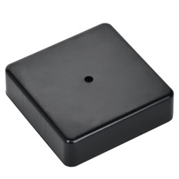 Коробка распаячная ОП 100х100х29 черн. IEK UKO10-100-100-029-K02-E