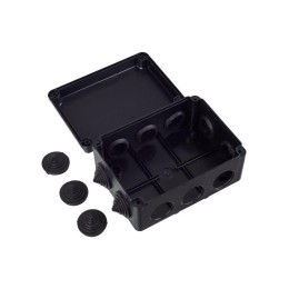 Коробка распаячная ОП 150х110х70 IP55 КМ41242 10 гермовводов черн. IEK UKO11-150-110-070-K02-55