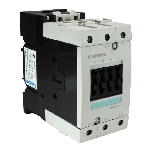 Контактор электромагнитный 3RT1044-1AR00 3-пол. 65А AC-3 30кВт/400В 415В AC 50Гц типоразмер S3 винт.