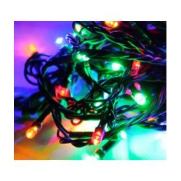 Гирлянда уличная LD200C-GM 200LED 22.9м (19.9+3м) 8 режимов мигания контроллер IP44 мультиколор Косм
