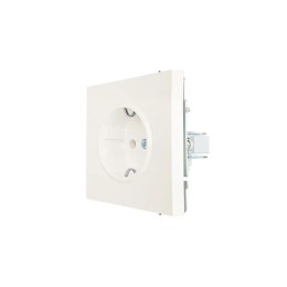 Розетка 1-мест. с/з ПБТ СП ZIMA IP20 16А безвинт. зажим слон. кость LEZARD 704-9088-122BQC