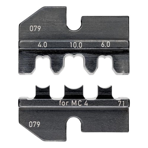 Плашка опрессовочная под штекеры Solar MC 4 (Multi-Contact) 4.0-10.0кв.мм AWG 11-7 кол-во гнезд: 3 K