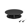 Крепление MOONLIGHT-BASE-ROUND-D25-S Black металл Arlight 046066