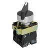 Переключатель LAY5-BJ25 1НО+1НЗ на 2 положения с фиксацией I-O длинная рукоятка d22мм хром Электроте