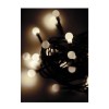 Гирлянда декоративная "Маленькие шарики cherry" 30LED 4.4м (2.9+1.5м) зел. провод IP20 тепл. бел. Ко