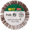 Диск лепестковый для дрели радиальный 50х20х6мм Р 100 FIT 39590