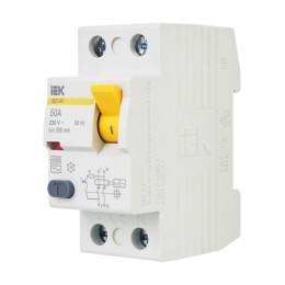 Выключатель дифференциального тока (УЗО) 2п 50А 300мА тип AC ВД1-63 KARAT IEK MDV10-2-050-300