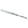 Кабель витая пара U/UTP кат.5 2 пары 24 AWG ож. solid (500м) PVC -20град.C-+75град.C UUTP2-C5-S24-IN