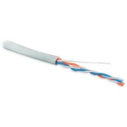 Кабель витая пара U/UTP кат.5 2 пары 24 AWG ож. solid (500м) PVC -20град.C-+75град.C UUTP2-C5-S24-IN