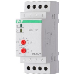 Регулятор температуры RT-822 (от +30 до +60 град.C; выносной датчик; монтаж на DIN-рейке 35мм 50-260