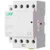 Контактор ST63-31 (3NO+1NC 6.4Вт 3 модуля монтаж на DIN-рейке 230В AC 63А IP20) F&F EA13.001.013